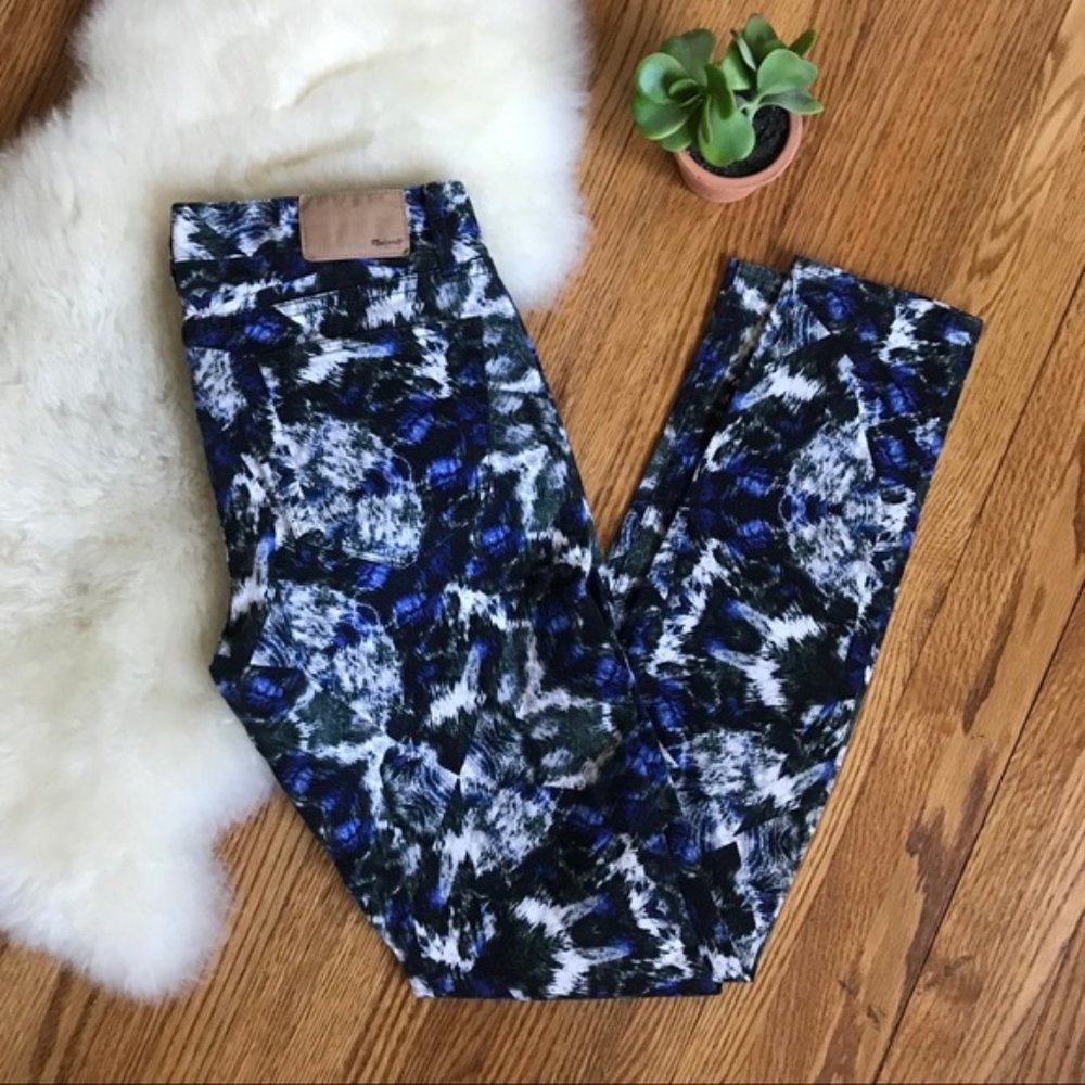 Madewell Skinny Skinny Brushstroke Jeans